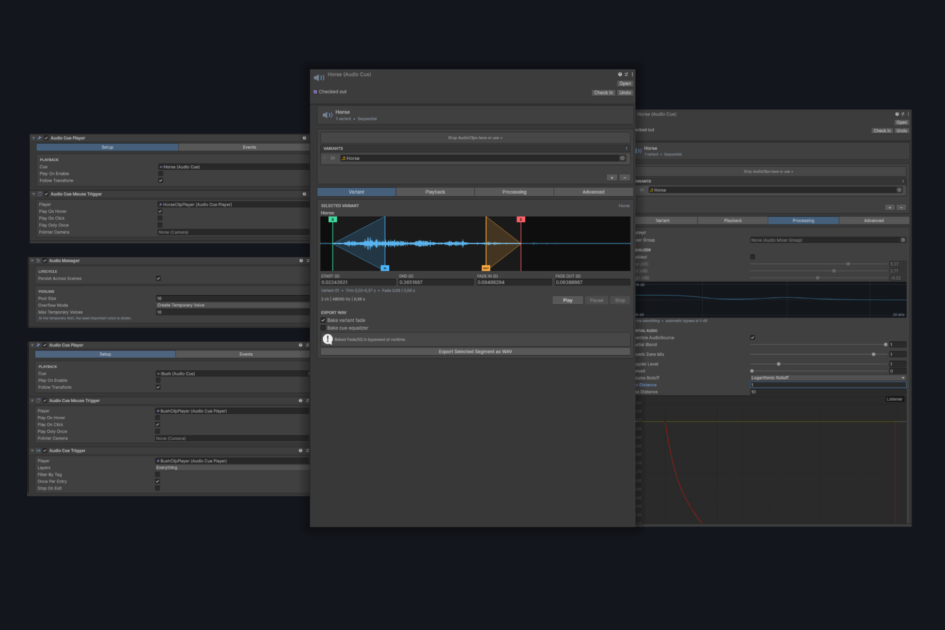 AudioCue - AudioClip-Editor & Player